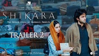 Shikara | Official Trailer 2 | Dir: Vidhu Vinod Chopra | 7th February