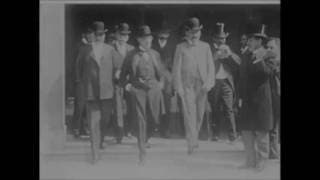 Bartolomé Mitre visita el Museo de Historia el 15 de noviembre de 1901.