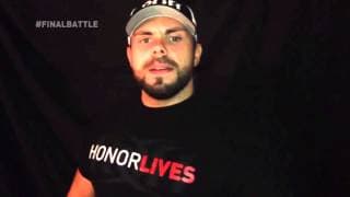 THE MAN MAKES THE RING OF HONOR WORLD TITLE