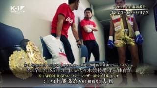 K-1 WORLD GP 2017 JAPAN ～初代ライト級王座決定トーナメント～ TV Spot2