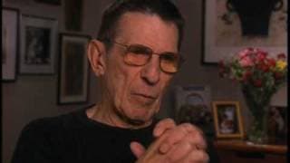 Leonard Nimoy discusses the Star Trek pilot - EMMYTVLEGENDS.ORG