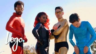 Superheroes | Gay Skit Happens | Logo
