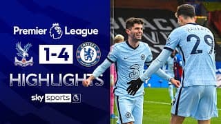 Crystal Palace 1-4 Chelsea | Premier League