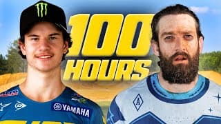 I spent 100 Hours training like Supercross racer Cole Davies at Star Racing Yamaha 🤕 🚑