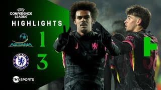 Astana 1-3 Chelsea - Conference League