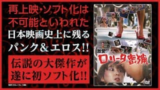★『激愛！ロリータ密猟』再上映・ソフト化は不可能といわれた日本映画史上に残るパンク＆エロス。伝説の大傑作が遂に初ソフト化!! 2025年7月2日DVD発売！