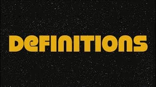 Definitions