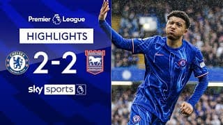 Chelsea 2-2 Ipswich - Premier League