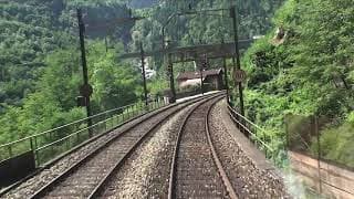 The Old Gotthard Tunnel Route Driver's eye view PREVIEW