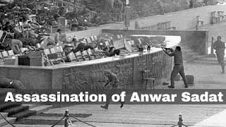 6th October 1981: Assassination of Egyptian President Anwar Sadat