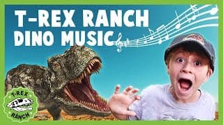 The Place I Want To Be Song! Dinosaurs at T-Rex Ranch! Giant T-Rex & More Dinosaurs! Songs For Kids!