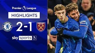 Chelsea 2-1 West Ham - Premier League