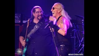 Twisted Sister bass player Mark "the animal" Mendoza joined Dee Snider on stage for Under the Blade.