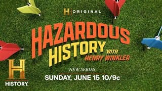 TV Legend Henry Winkler EP & Hosts New Series "Hazardous History with Henry Winkler" June 15 @ 10/9c