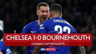 Chelsea 1-0 Bournemouth | Carabao Cup