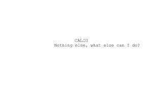 CALIU: Nothing else, what else can I do? / AFF 2025 Trailer