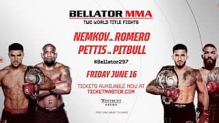 Bellator 297 Vadim Nemkov vs. Yoel Romero & Sergio Pettis vs. Patricio Pitbull | TICKETS AVAILABLE