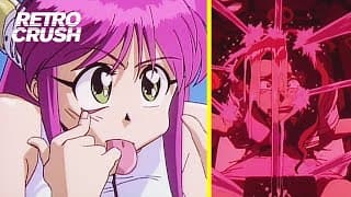 Catgirl stops kidnappers at the beach, but she can’t swim?! | Cat Girl Nuku Nuku OVA (1992)