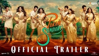 Param Sundari - Official Trailer | Sidharth M | Janhvi K | Dinesh V | Tushar J | In Cinemas 29th Aug