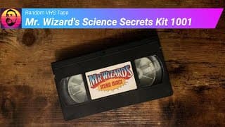 Random VHS Tape: Mr. Wizard's Science Secrets Kit 1001