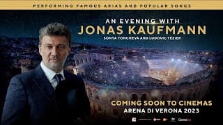 AN EVENING WITH JONAS KAUFMANN 2023 - COMING SOON TO CINEMAS
