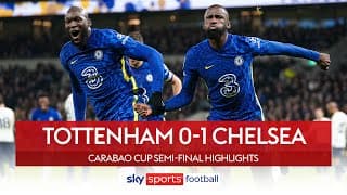 Tottenham 0-1 Chelsea | Carabao Cup