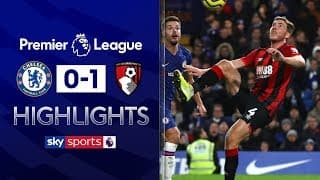 Chelsea 0-1 Bournemouth | Premier League