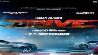 Drive Official Trailer | Shushant Singh Rajput | Jacqueline Fernandez | MSGFILMS INDIA