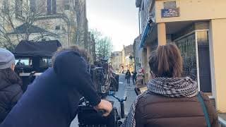 Tournage du film "Stella est amoureuse" à Bergerac