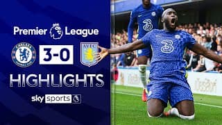 Chelsea 3-0 Aston Villa | Premier League