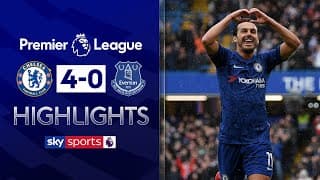 Chelsea 4-0 Everton | Premier League