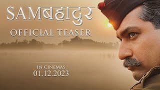 Samबहादुर - Official Teaser | Vicky Kaushal | Meghna Gulzar | Ronnie S | In Cinemas 01.12.2023