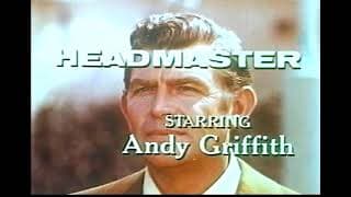 HEADMASTER, short-lived & ill-fated Andy Griffith "dramedy" opening credits
