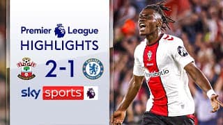Southampton 2-1 Chelsea - Premier League