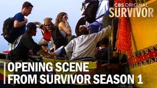Survivor Season 1 Opening Scene | First Episode of Survivor (2000)