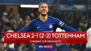 Chelsea 2-1 Tottenham | Carabao Cup