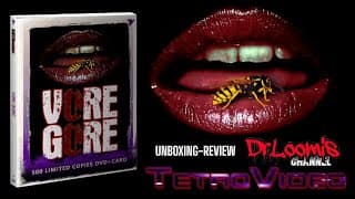 VORE GORE - Limited Edition Dvd [Unboxing-Review] Tetro Video