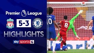 Liverpool 5-3 Chelsea | Premier League