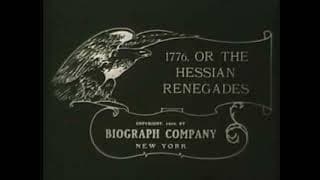 1776 or the Hessian Renegades 1909  D. W. Griffith full movie