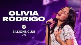 Olivia Rodrigo’s Billions Club Live Concert Film Trailer | Spotify