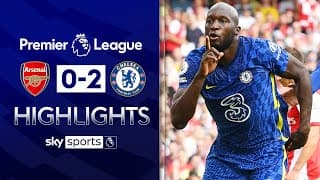 Arsenal 0-2 Chelsea | Premier League