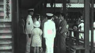 映画『決戦の大空へ』（1943）より　（『若鷲の歌』あり） 　原節子 他