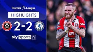 Sheffield United 2-2 Chelsea - Premier League