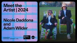 Meet the Artist 2024: Nicole Daddona and Adam Wilder on "The Bleacher"