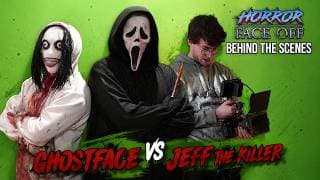 GHOSTFACE VS JEFF THE KILLER: Behind the Scenes of HORROR FACE-OFF: Episode 1