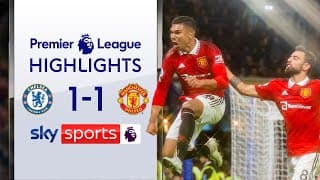 Chelsea 1-1 Man United - Premier League