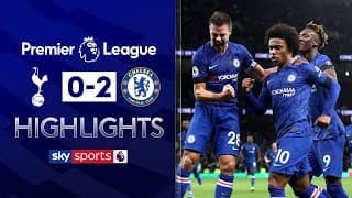 Tottenham 0-2 Chelsea | Premier League