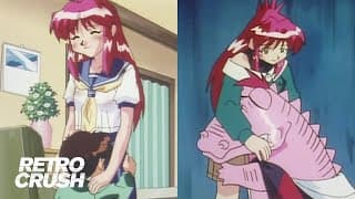 She loves her master so much, even if he turns into an alligator | Cat Girl Nuku Nuku (1998)