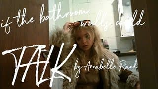 if the bathroom walls could talk