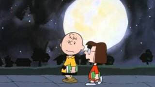There's no time for love, Charlie Brown - Marcies Goodnight kiss